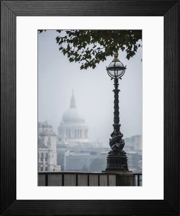 Framed Print : St. Pauls Cathedral, seen from South Bank, London, England, United Kingdom, Europe Framed Print : St. Pauls Cathedral, seen from South Bank, London, England, United Kingdom, Europe