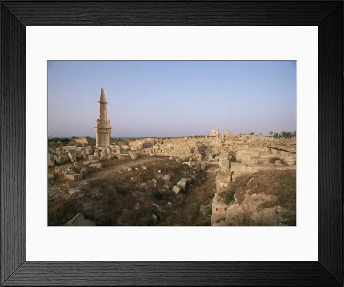 Framed Print : Punic mausoleum
