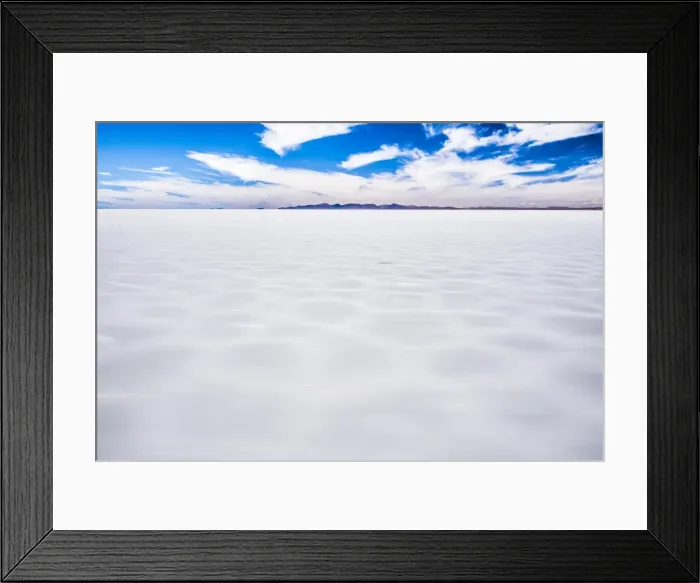 Framed Print : Driving through Uyuni Salt Flats (Salar de Uyuni), Uyuni, Bolivia, South America Framed Print : Driving through Uyuni Salt Flats (Salar de Uyuni), Uyuni, Bolivia, South America