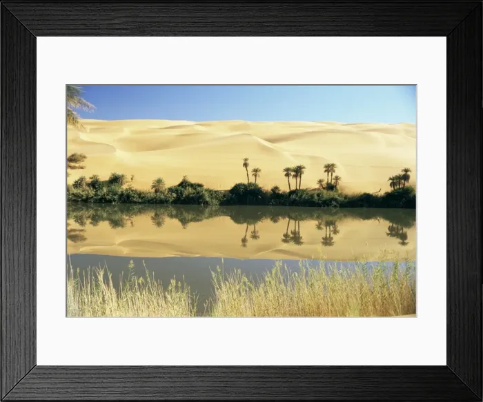 Framed Print : Oum el Ma Lake Framed Print : Oum el Ma Lake