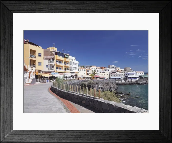 Framed Print : Promenade at the port, Los Abrigos, Tenerife, Canary Islands, Spain, Atlantic, Europe Framed Print : Promenade at the port, Los Abrigos, Tenerife, Canary Islands, Spain, Atlantic, Europe