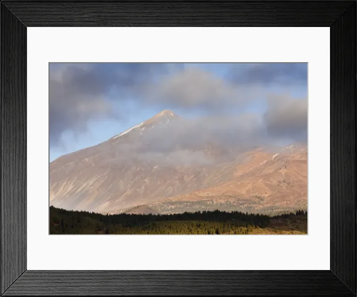 Framed Print : Pico de Teide at sunset, UNESCO World Heritage Site, Tenerife, Canary Islands, Spain Framed Print : Pico de Teide at sunset, UNESCO World Heritage Site, Tenerife, Canary Islands, Spain