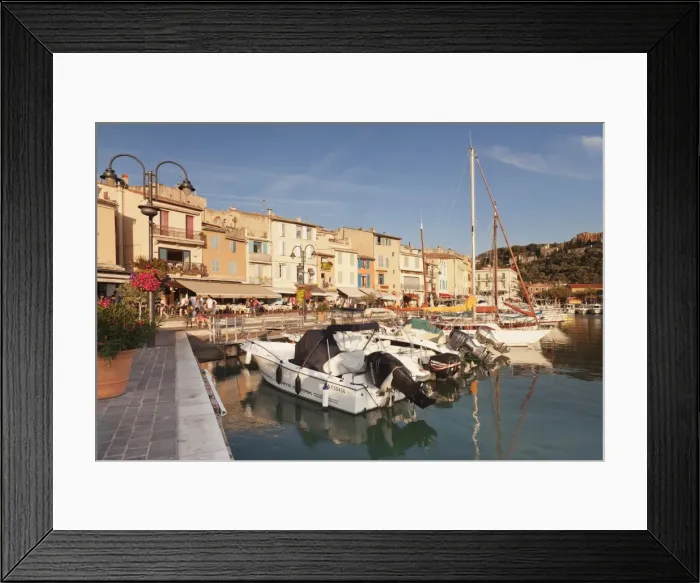 Framed Print : Cassis, Provence, Provence-Alpes-Cote d Azur, France, Mediterranen, Europe Framed Print : Cassis, Provence, Provence-Alpes-Cote d Azur, France, Mediterranen, Europe