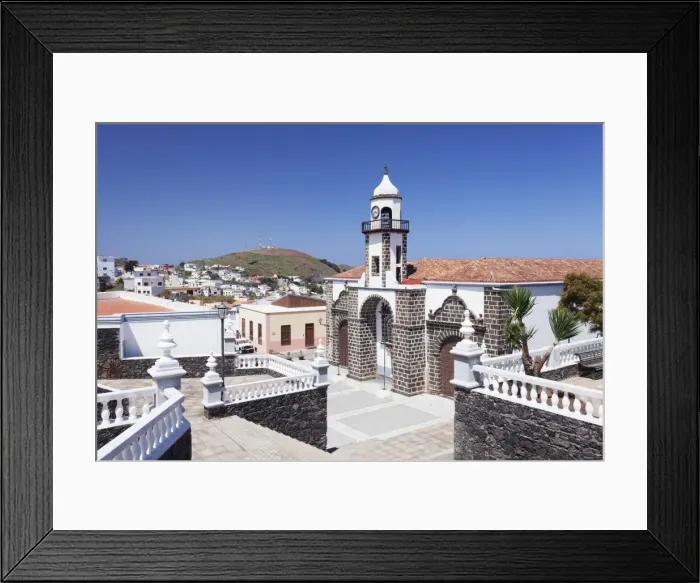 Framed Print : Iglesia Santa Maria de la Concepcion church, Valverde, UNESCO biosphere reserve, El Hierro Framed Print : Iglesia Santa Maria de la Concepcion church, Valverde, UNESCO biosphere reserve, El Hierro
