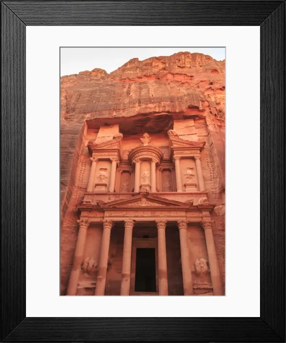 Framed Print : The Treasury (Al-Khazneh), Petra, UNESCO World Heritage Site, Jordan, Middle East Framed Print : The Treasury (Al-Khazneh), Petra, UNESCO World Heritage Site, Jordan, Middle East