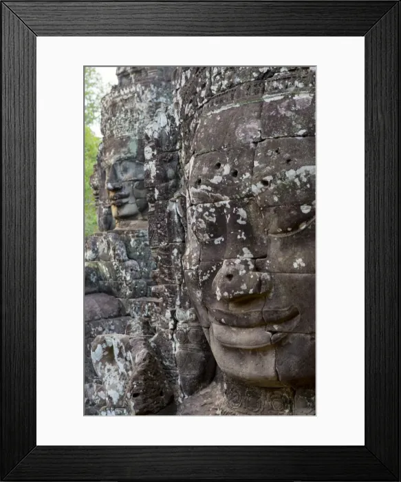 Framed Print : Buddha faces at Bayon, Angkor temples, Siem Reap, Cambodia, Southeast Asia Framed Print : Buddha faces at Bayon, Angkor temples, Siem Reap, Cambodia, Southeast Asia