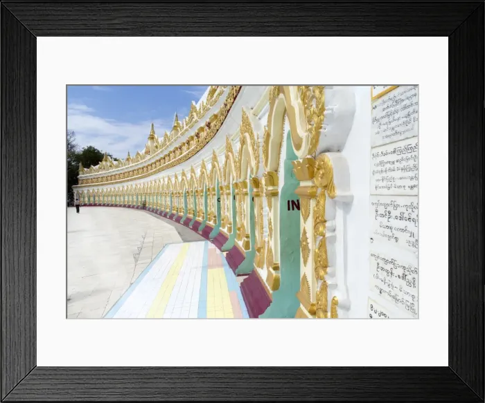 Framed Print : U Min Thonze Cave temple on Sagaing hill, Sagaing, Myanmar (Burma), Southeast Asia Framed Print : U Min Thonze Cave temple on Sagaing hill, Sagaing, Myanmar (Burma), Southeast Asia
