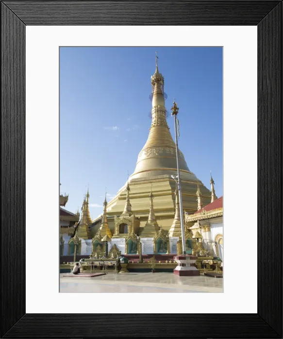 Framed Print : Kyaik Tan Lan pagoda in Mawlamyine, Mon, Myanmar (Burma), Southeast Asia Framed Print : Kyaik Tan Lan pagoda in Mawlamyine, Mon, Myanmar (Burma), Southeast Asia