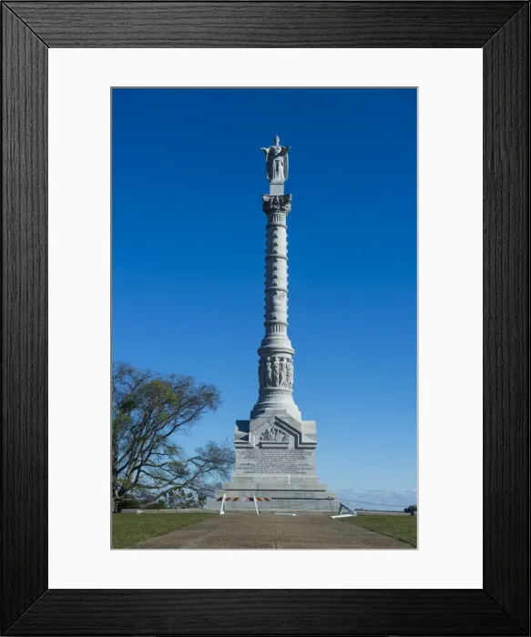 Framed Print : Victory monument, Historical Yorktown, Virginia, United States of America, North America Framed Print : Victory monument, Historical Yorktown, Virginia, United States of America, North America
