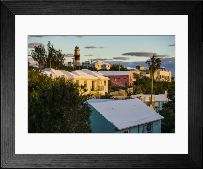 Framed Print : St. Davids Lighthouse, St. Davids island, Bermuda, North America Framed Print : St. Davids Lighthouse, St. Davids island, Bermuda, North America