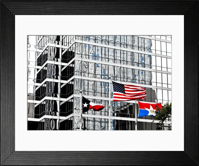 Framed Print : Downtown, Dallas, Texas, United States of America, North America Framed Print : Downtown, Dallas, Texas, United States of America, North America