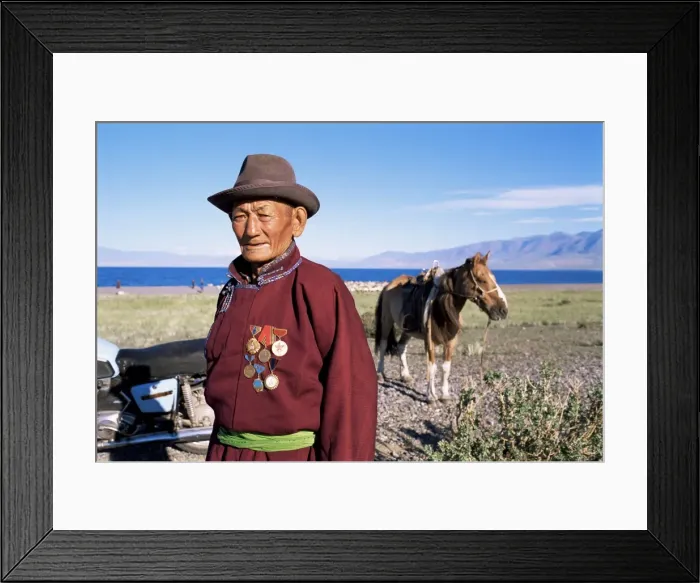 Framed Print : Nomad camp Framed Print : Nomad camp
