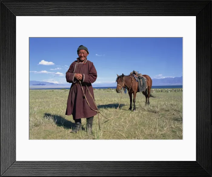 Framed Print : Lake Uureg Nuur Framed Print : Lake Uureg Nuur