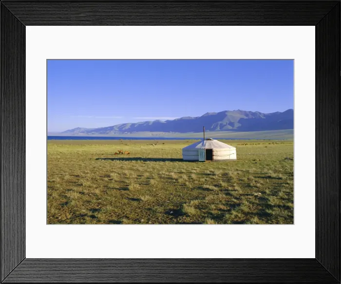 Framed Print : Nomad camp Framed Print : Nomad camp