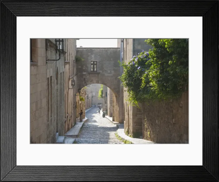 Framed Print : Odos Ippoton (Street of the Knights, Avenue of the Knights), Rhodes Town, Rhodes Framed Print : Odos Ippoton (Street of the Knights, Avenue of the Knights), Rhodes Town, Rhodes