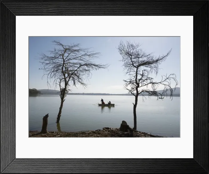 Framed Print : Lake Oloiden near lake Naivasha, Rift valley, Kenya, East Africa Framed Print : Lake Oloiden near lake Naivasha, Rift valley, Kenya, East Africa