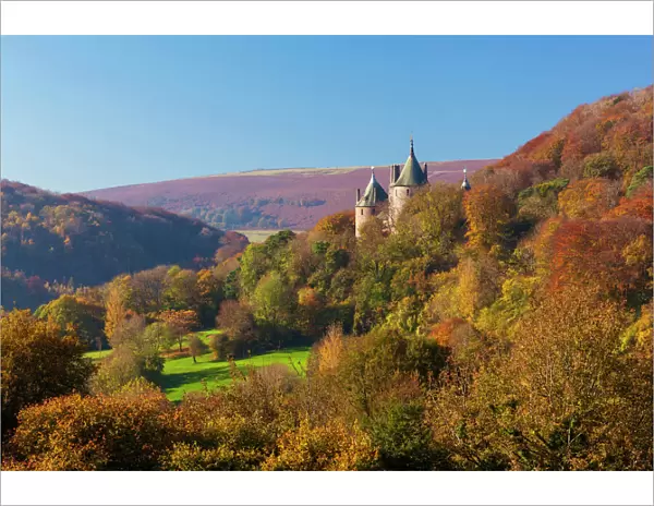Castell Coch (Castle Coch) (The Red Castle), Tongwynlais, Cardiff, Wales, United Kingdom