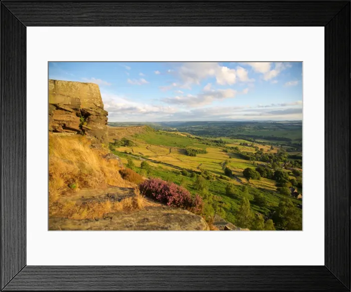 Framed Print : Curbar Edge, Derbyshire, England, United Kingdom, Europe Framed Print : Curbar Edge, Derbyshire, England, United Kingdom, Europe