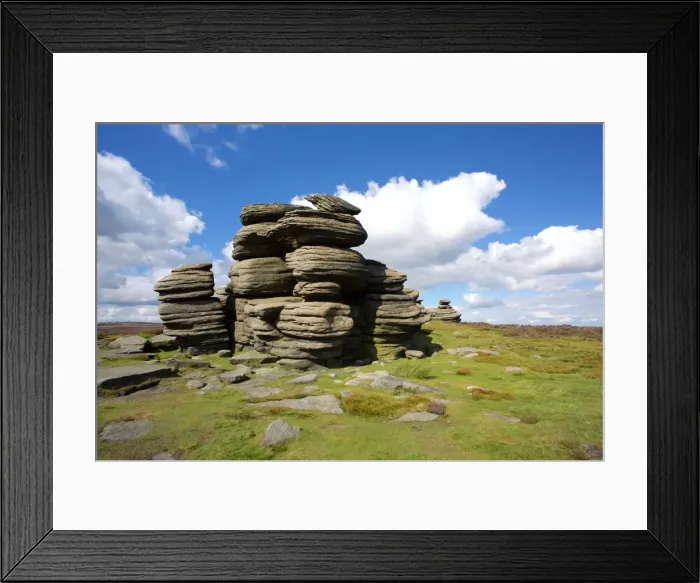 Framed Print : Salt Cellar Rock on Derwent Edge, Peak District National Park, Derbyshire, England Framed Print : Salt Cellar Rock on Derwent Edge, Peak District National Park, Derbyshire, England