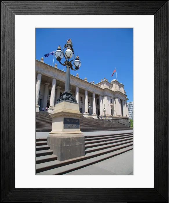 Framed Print : Parliament of Victoria, Melbourne, Victoria, Australia, Pacific Framed Print : Parliament of Victoria, Melbourne, Victoria, Australia, Pacific