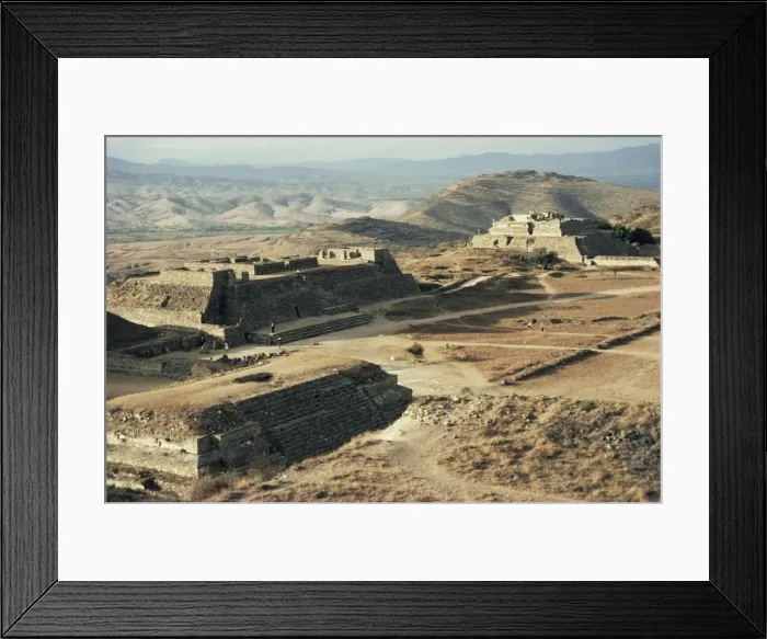 Framed Print : The Great Plaza looking northwest Framed Print : The Great Plaza looking northwest