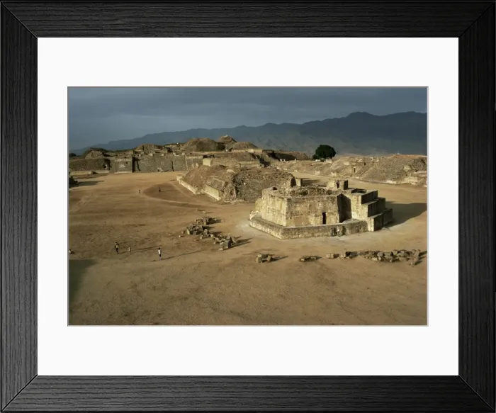 Framed Print : The Great Plaza with observatory Framed Print : The Great Plaza with observatory