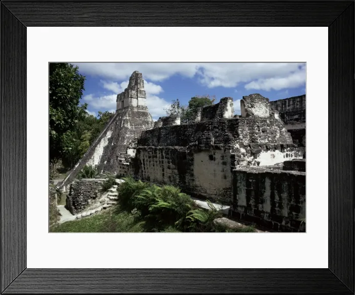 Framed Print : Temple I, Tikal Framed Print : Temple I, Tikal