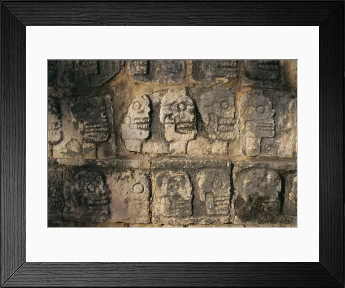 Framed Print : Detail, Mayan ruins Framed Print : Detail, Mayan ruins