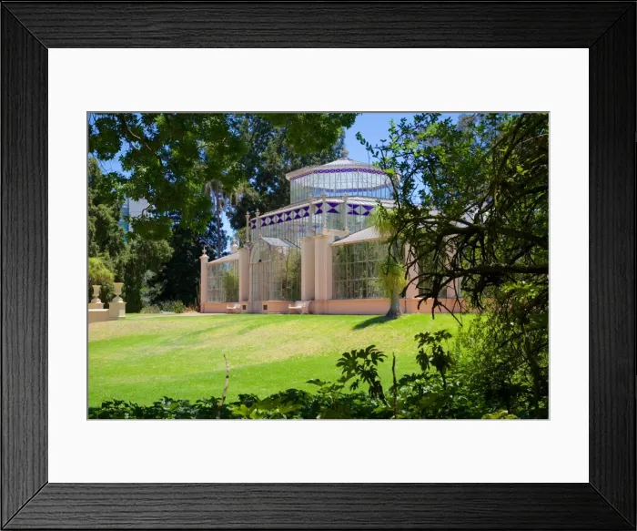 Framed Print : Botanical Gardens, The Palm House, Adelaide, South Australia, Oceania Framed Print : Botanical Gardens, The Palm House, Adelaide, South Australia, Oceania