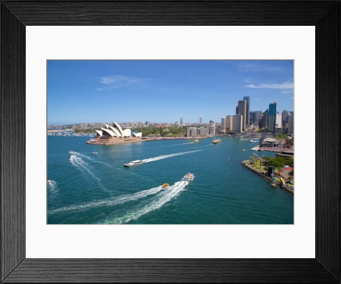 Framed Print : Sydney Opera House and Harbour, Sydney, New South Wales, Australia, Oceania Framed Print : Sydney Opera House and Harbour, Sydney, New South Wales, Australia, Oceania