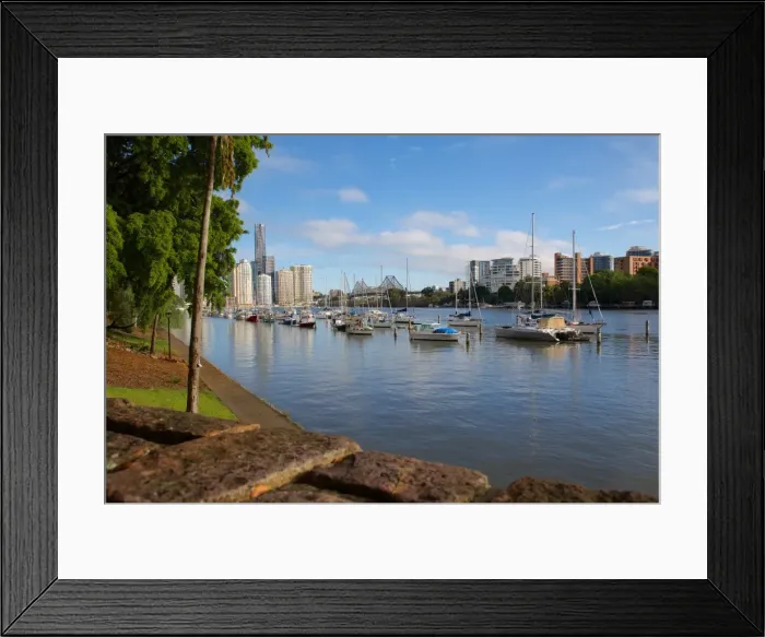 Framed Print : Brisbane River and Story Bridge, Brisbane, Queensland, Australia, Oceania Framed Print : Brisbane River and Story Bridge, Brisbane, Queensland, Australia, Oceania