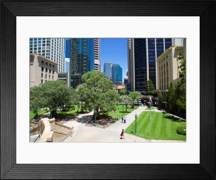 Framed Print : Anzac Square, Brisbane, Queensland, Australia, Oceania Framed Print : Anzac Square, Brisbane, Queensland, Australia, Oceania