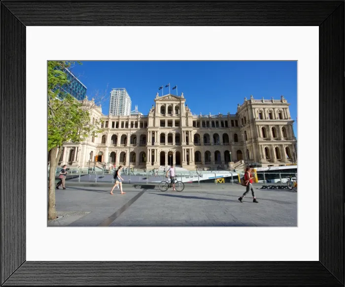 Framed Print : Brisbane Square Buildings, Brisbane, Queensland, Australia, Oceania Framed Print : Brisbane Square Buildings, Brisbane, Queensland, Australia, Oceania