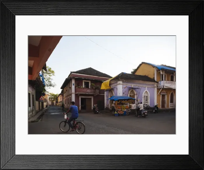 Framed Print : Panjim, Goa, India, South Asia Framed Print : Panjim, Goa, India, South Asia