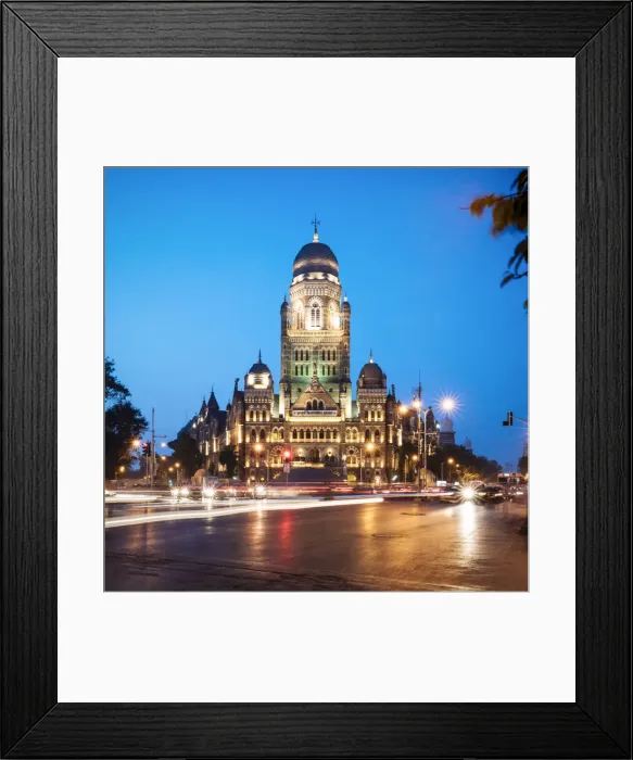Framed Print : Exterior of Mumbai Municipal corporation building, Mumbai (Bombay), India, South Asia Framed Print : Exterior of Mumbai Municipal corporation building, Mumbai (Bombay), India, South Asia