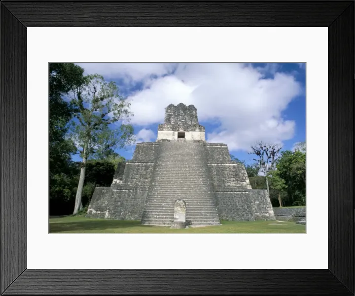 Framed Print : Temple 2 from the front Framed Print : Temple 2 from the front