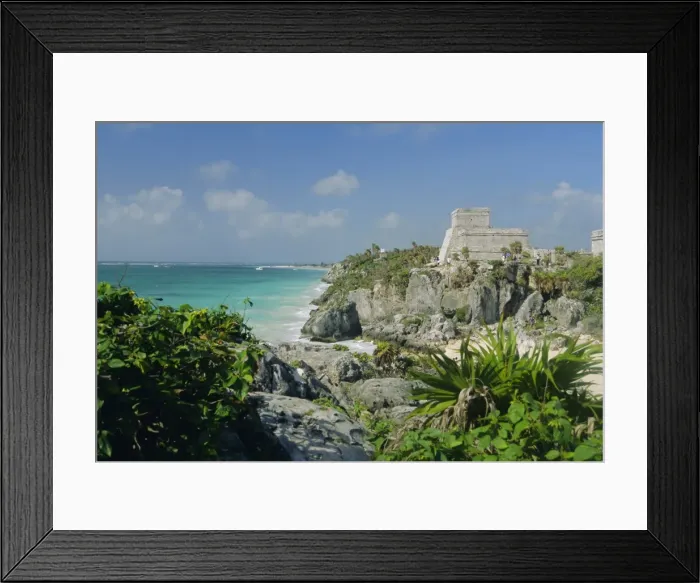 Framed Print : Mayan archaeological site Framed Print : Mayan archaeological site