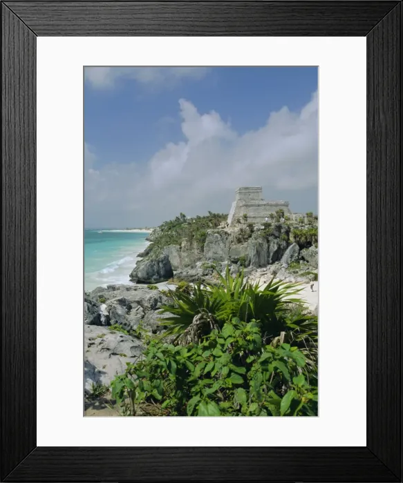 Framed Print : Mayan archaeological site Framed Print : Mayan archaeological site