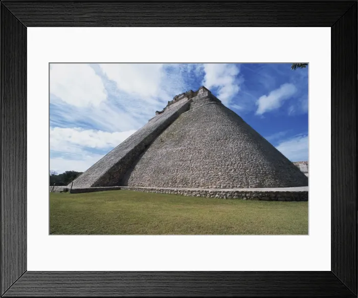 Framed Print : Magicians Pyramid at the Mayan site of Uxmal Framed Print : Magicians Pyramid at the Mayan site of Uxmal