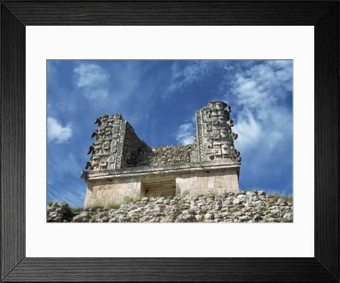 Framed Print : Building near the Magicians Pyramid Framed Print : Building near the Magicians Pyramid