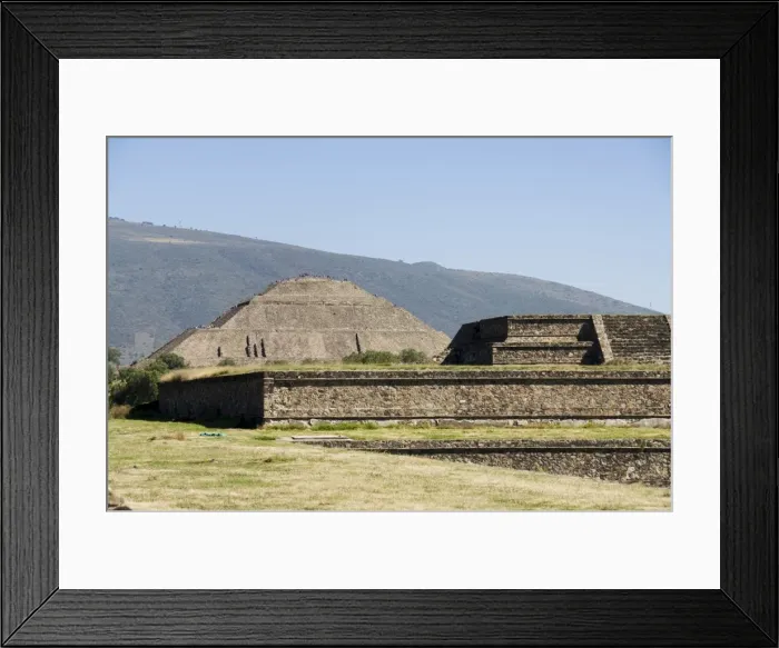 Framed Print : Pyramid of the Sun Framed Print : Pyramid of the Sun