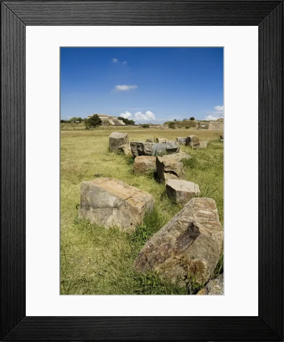 Framed Print : The ancient Zapotec city of Monte Alban Framed Print : The ancient Zapotec city of Monte Alban