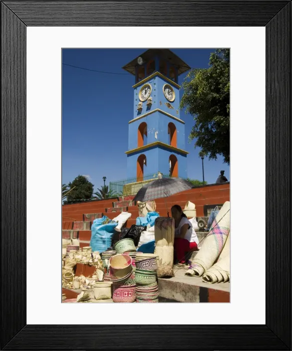 Framed Print : Clock Tower