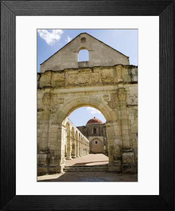 Framed Print : Monastery and church of Cuilapan Framed Print : Monastery and church of Cuilapan