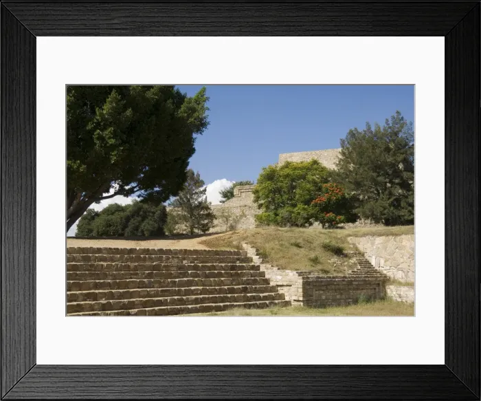Framed Print : The ancient Zapotec city of Monte Alban Framed Print : The ancient Zapotec city of Monte Alban