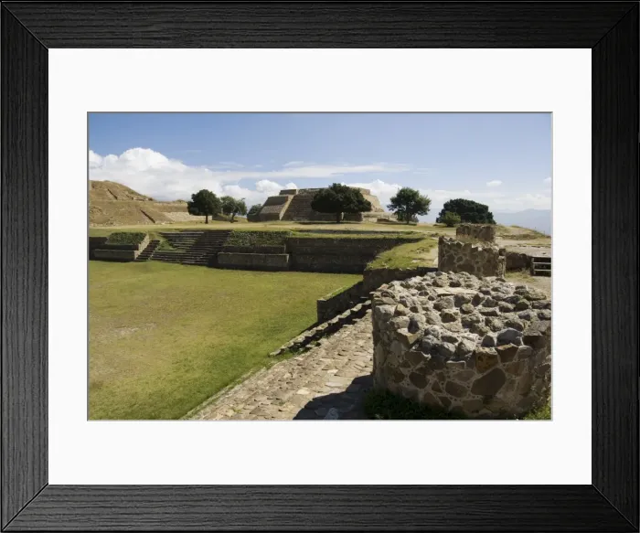 Framed Print : The ancient Zapotec city of Monte Alban Framed Print : The ancient Zapotec city of Monte Alban