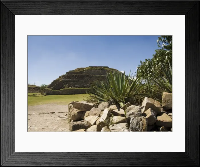 Framed Print : The ancient Zapotec city of Monte Alban Framed Print : The ancient Zapotec city of Monte Alban