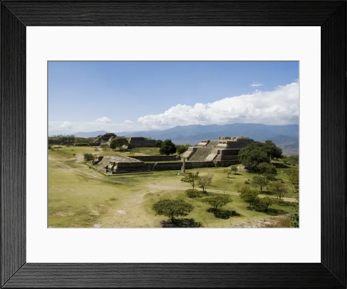 Framed Print : The ancient Zapotec city of Monte Alban Framed Print : The ancient Zapotec city of Monte Alban