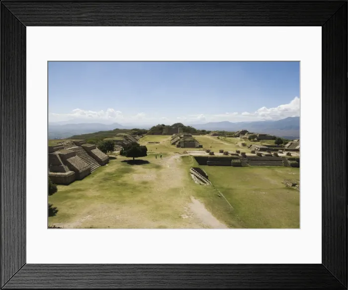Framed Print : The ancient Zapotec city of Monte Alban Framed Print : The ancient Zapotec city of Monte Alban