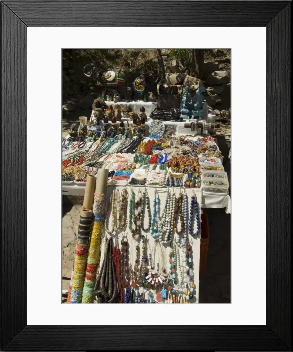 Framed Print : Beads, Oaxaca Framed Print : Beads, Oaxaca